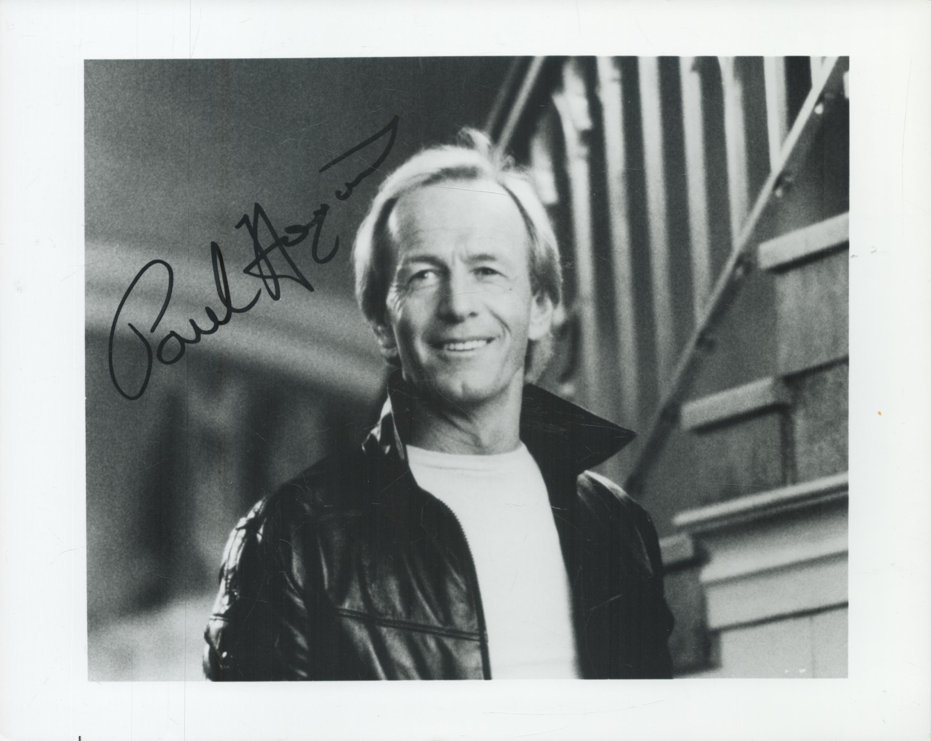 Paul Hogan signed 10x8 inch black and white photo. Good Condition. All autographs come with a