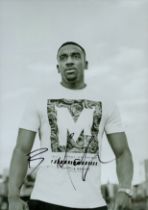 Bugzy Malon signed 12x8inch black and white photo. Good Condition. All autographs come with a