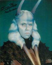 Star Wars Revenge of the Sith scene photo signed by Jerome Blake as Mas Amadda. Good Condition.