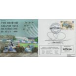 Nigel Mansell OBE signed The British Grand Prix Silverstone 16 July 1995 FDC. Good Condition. All