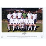 Autographed DAVE MACKAY 16 x 12 Limited Edition : Col, depicting Tottenham's 1967 FA Cup Final