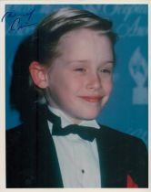 Macaulay Culkin signed 10x8 inch colour photo. Good Condition. All autographs come with a