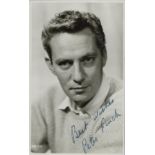 Peter Finch signed 6x4 inch black and white photo. Good Condition. All autographs come with a