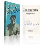 Autographed JIMMY GREAVES Book : A hardback book 'This One's On Me' by former Tottenham and