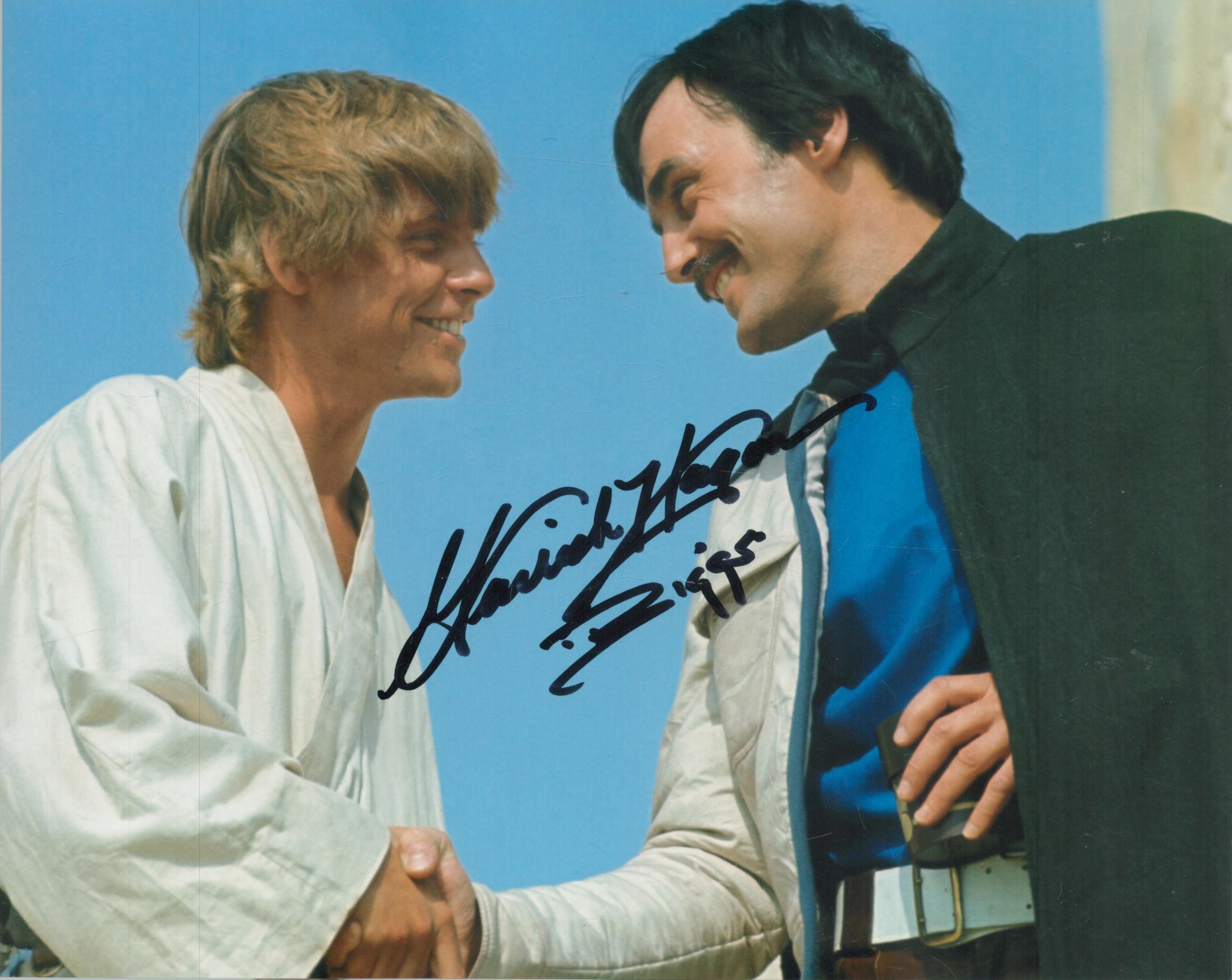 Garrick Hagon signed 10x8 inch Star Wars colour photo. Good Condition. All autographs come with a