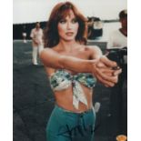 Tanya Roberts signed 10x8 inch colour photo. Good Condition. All autographs come with a