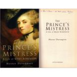 The Prince's Mistress by Hester Davenport signed by author. First Edition hardback book with dust