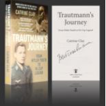 Autographed BERT TRAUTMANN Book : A softback book 'Trautmann's Journey - From Hitler Youth to FA Cup