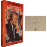 Autographed RON ATKINSON Book : A hardback book 'United To Win - The Autobiography of Ron