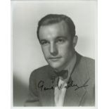 Gene Kelly signed 10x8 inch black and white photo. Good Condition. All autographs come with a