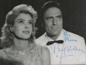 Raf Vallone (1916-2002), Italian actor. A vintage signed and dedicated 9x6.5 inch photo, in