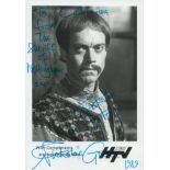 Nickolas Grace signed 6x5 inch HTV black and white promo photo. Good Condition. All autographs