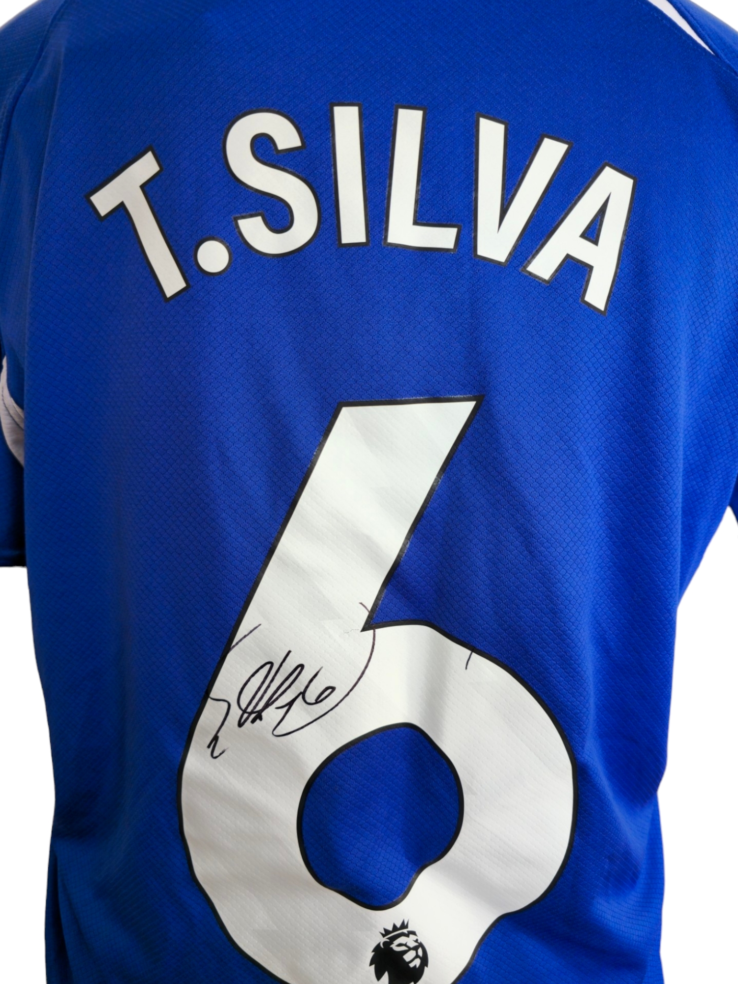 Thiago Silva signed Chelsea men's home shirt Nike size medium with tags. Good Condition. All - Bild 2 aus 2