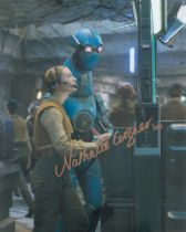 Star Wars Nathalie Cuzner as Droid PZ4CO signed 10 x 8 inch colour movie scene photo. Nathalie