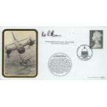 Gr Cpt Bill Randle CBE, AFC,DFM signed 60th Anniversary RAF Bomber Command FDC PM Bomber Command