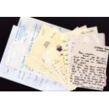 Entertainment Theatre 10 x Collection of signed Letters signatures such as Dorothy Paul. Rebecca
