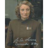 Star Wars 8 x 10 inch colour movie photo signed by Amanda Lawrence as Commander D'Acy. Good