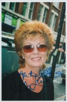 Rula Lenska signed 9x6 inch colour photo. Good Condition. All autographs come with a Certificate