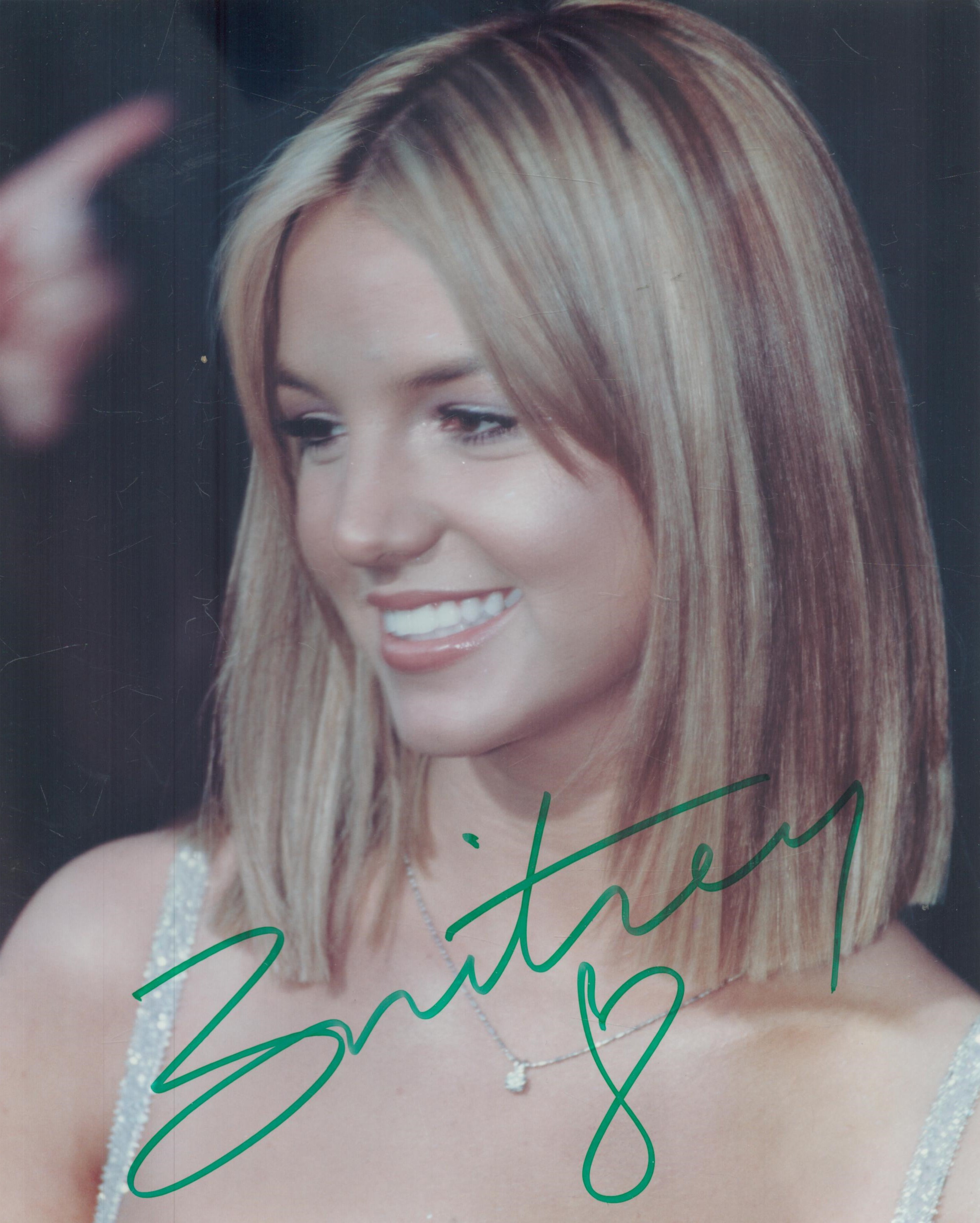 Britney Spears signed 10x8 inch colour photo. Good Condition. All autographs come with a Certificate