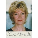 Julia Somerville signed 6x4 inch colour photo. Good Condition. All autographs come with a