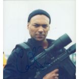 Colin Salmon signed 10x8 inch colour photo. Good Condition. All autographs come with a Certificate