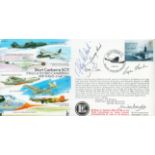 Multiple signed Experimental Jet Aircraft Cover EJA(S)13. Short Canberra SC9 double flown with