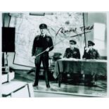 Richard Todd signed 10 x 8 inch b/w photo as Dambuster Guy Gibson VC 617 sqn WW2. Richard Andrew