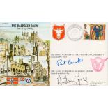 The Baedeker Raids double signed 50th ann WW2 cover JS50/42/5. Signed by Pat Burke and Anthony