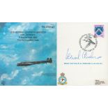 Grp Capt Leonard Cheshire VC signed 1983 A W Whitley Bomber cover. Geoffrey Leonard Cheshire,