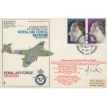 1972 Silver Wedding, Royal Air Force Hendon Official FDC, Celebrating the Royal Silver Wedding BF