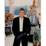 Tony Curtis signed 10x8 inch colour photo. Good condition Est.