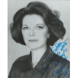 Samantha Eggar signed 10x8 inch black and white photo. Dedicated. Good condition Est.