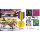 The Hon. Peter Beatty signed Great War 1917-18 commemorative cover (JS(MIL)7)PM The End of the Great