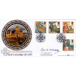 Rt Rev John Mcindoe signed FDC. 11/3/97 Isle of Iona postmark. Good condition Est.