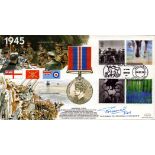 WWII Field Marshall The Lord Bramall KG GCB OBE MC JP signed Great War 1945 commemorative FDC (JS(