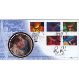 Canon Roger Royle signed Christmas Angels FDC. 2/11/98 Gwynedd postmark. Good condition Est.