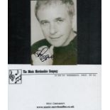 David Essex signed 6x4 inch black and white photo. Good condition Est.