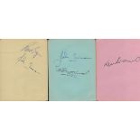 Football West Ham legends collection 3, signed album pages includes Ken Brown, John Sissons, Peter