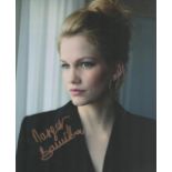 Margot Bancilhon signed 10x8 inch colour photo. Good condition Est.