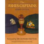 Gerry Cotter signed The Ashes Captains hardback book. Signed on inside front page. Good condition