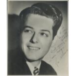 Leo Allen - vintage 10x8 black and white photo, very early image inscribed 'do you like