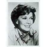 Vera Miles signed 10x5 inch black and white photo. Dedicated. Good condition Est.