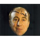 Norman Lovett signed 10x8 inch colour photo. Good condition Est.