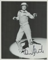 Tommy Steele signed 10x8 inch black and white photo. Good condition Est.
