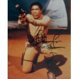 Herb Jefferson signed 10x8 inch colour photo. Good condition Est.