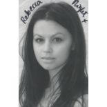 Rebecca Knight signed 6x4 inch black and white photo. Good Condition. All autographs come with a