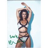 Kirsty Gallacher signed colour photo. Measures 5 inch by 7-inch appx. Good Condition. All autographs