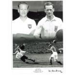 Tom Finney Preston Signed 16 x 12-inch football photo. Good Condition. All autographs come with a