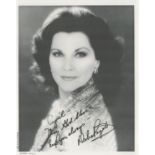 Debra Paget signed 10x8 inch black and white photo. Good Condition. All autographs come with a