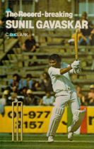 The Record-Breaking Sunil Gavaskar C.D. Clark Hardback book, 191 pages. Good Condition. All